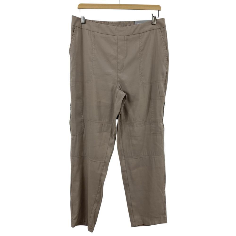 NWT Chico’s Women’s Relaxed Tan Cropped Pants Size 1.5 S